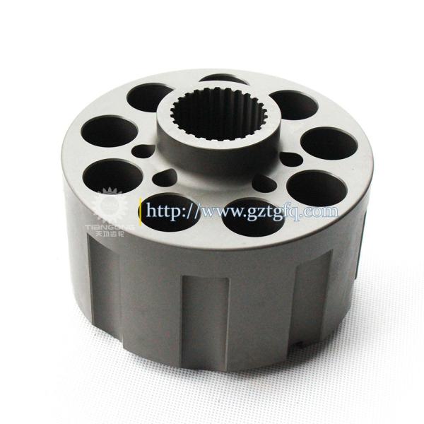 Excavator Hydraulic Motor Parts HPV75 Cylinder Block For ZX200 Hydraulic Repair Kit