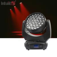 37x10W Zoom Beam Wash Moving Head Light para efecto de iluminación de escenario con LED RGBW 4in1 y control DMX Dj Disco y club nocturno