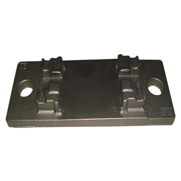Railroad Sleepers Fixing Tie Plate For Rail Onto Or Concrete Sleepers