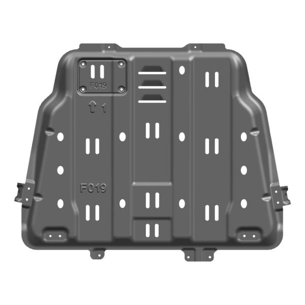 High- Ranger 4x4 Raptor Front Off Engine Skid Plate for Ford Fiesta Carbon Fiber