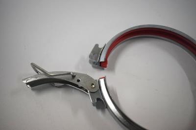 Tira de borracha interna da braçadeira de tubulação da liberação rápida do selo do punho que solda a selagem alta