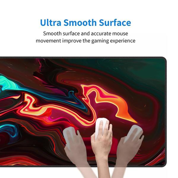 Stock Custom Sublimation Logo XL XXL Large Computer Keyboard Liquid Deskpads Deskmats Rubber Mouse Game Mats Desk Pad Gaming Mousepad