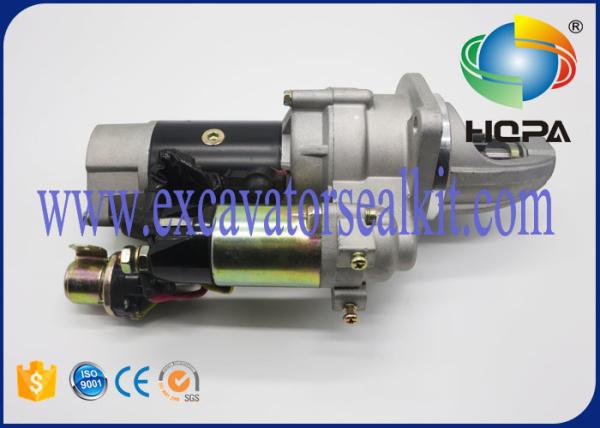 Metal Matarial 600-813-4120 do motor de acionador de partida da máquina escavadora de PC220LC-3 PF5-1 S6D105