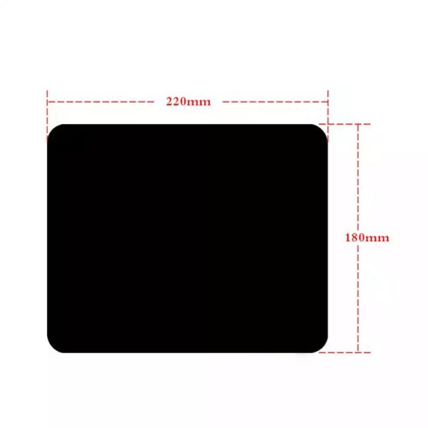 Custom Sublimation Neoprene Square Mouse Mats 18x22cm White Blank Small Size Mouse Pads