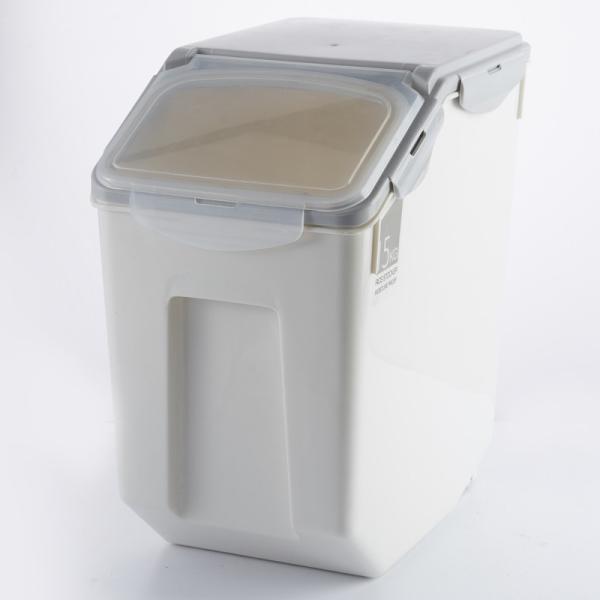 10kg rice box rice clear plastic square storage container pet food container