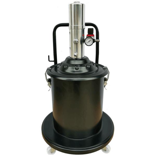 20l Air Operated Grease Pump 1 Nozzle 12000psi Lubricator Pneumatic