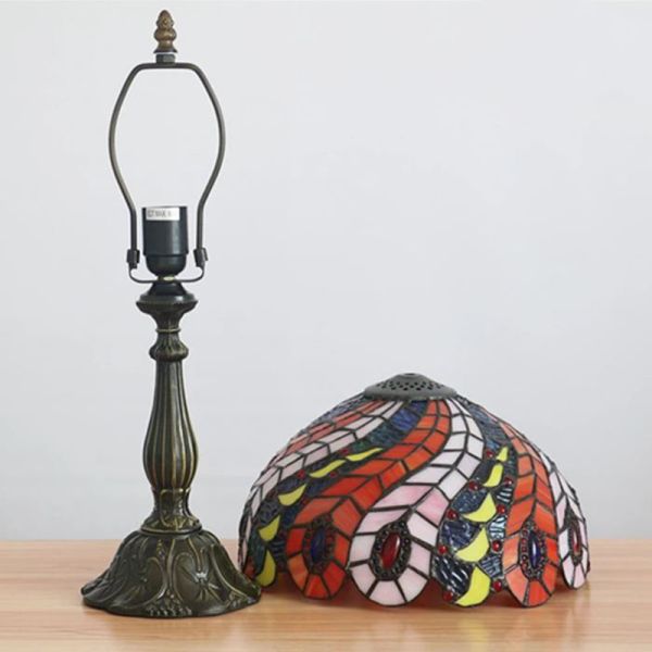 Table Lamp E27 European Retro Creative Bedside Light lamp on the table(WH-TTB-65)