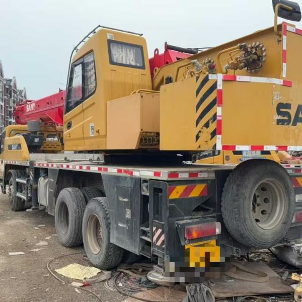Camión de segunda mano grúa camión montado grúa2019-2022 Sany 25t 25 toneladas grúa camión