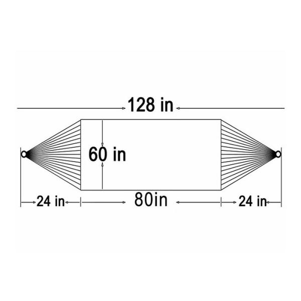 Lightweight Retractable Garden Hammock Chair Waterproof 150KG Capacity