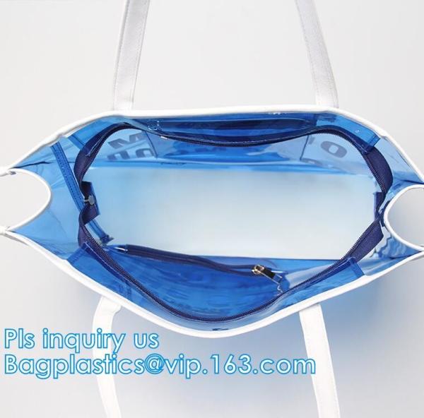 plastic handle shoulder shiny pvc shopping bag, Vanity Bag PVC Crossbody Bag Fashion Woman Messenger Shoulder Bag, shopp