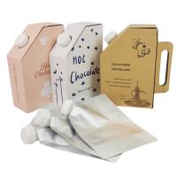 Sac en plastique BIB dans une boîte 1L boîte à café chaud emballage liquide