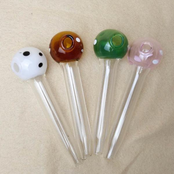 Heady Glass Smoking Pipe Multi Colors Dab Nail Hand Blown Production Technology