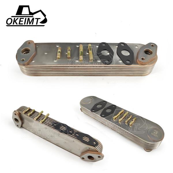 OKEIMT 600-651-1550 6D95-7P Komatsu Engine Oil Cooler Core for Komatsu PC200-6 PC220-6