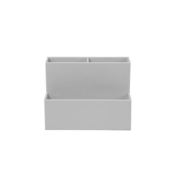 Girl Heart Table Brush Office Plastic Stationery Organiser