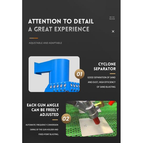 High Speed Automatic Sandblasting Machine For Sheets Glass Sandblasting