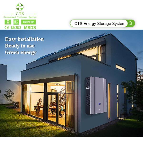 CTS power wall 24v 100ah 200AH lifepo4 lithium ion battery,48v 5kw 10kw 20kw lithium battery for solar system storage