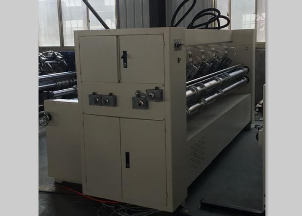 Automatic Feeder Thin Blade Slitter Scorer Machine For Corrugated Box Making