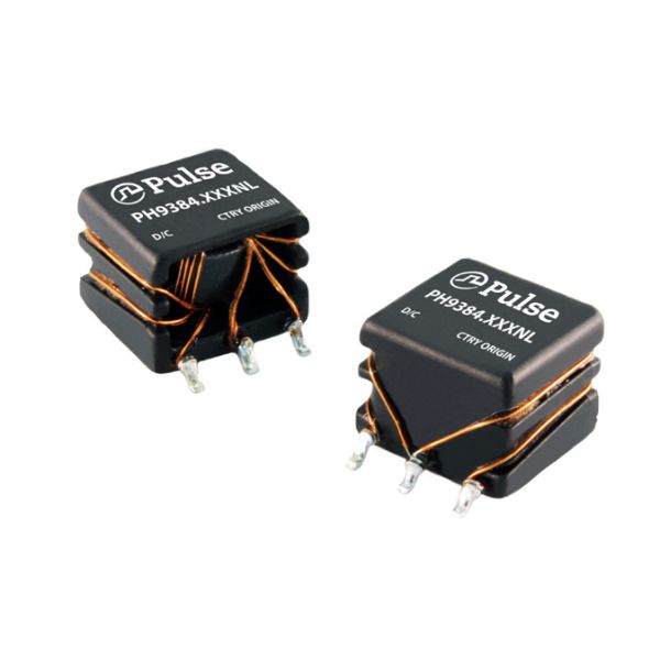 Isolated power supply transformer PULSE PH9384.012NLT suitable for push pull topology and applications