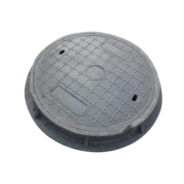 Fiberglass FRP Gfrp SMC Manhole Cover With Frame Sewage Drain Cover