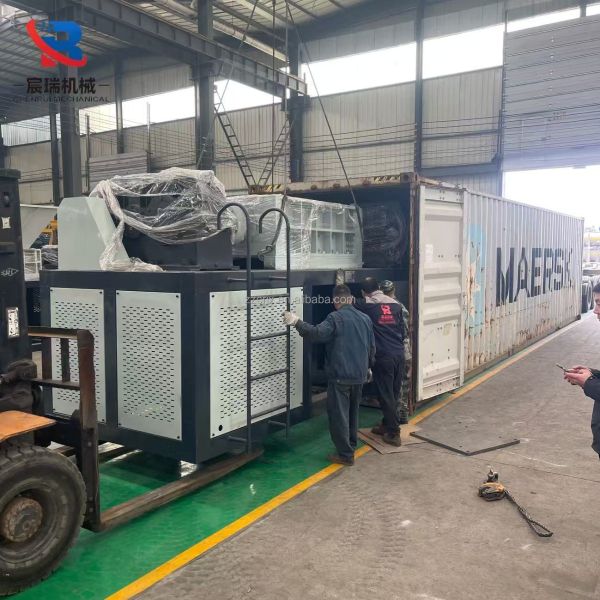 Heavy Duty Double Shaft Shredder for Industrial Solid Waste & Mixed Waste Recycling