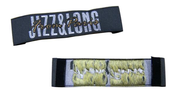 Customized Clothing Woven Labels,Iron On Personalized Garment Label