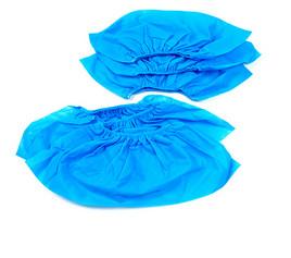 Laboratories PE Plastic Shoe Covers Disposable Polyester Material Waterproof