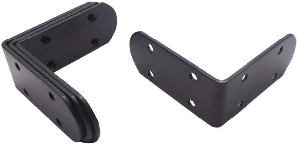 Parede montada ângulo Bracket aço inoxidável Metal Ângulo Bracket para madeira