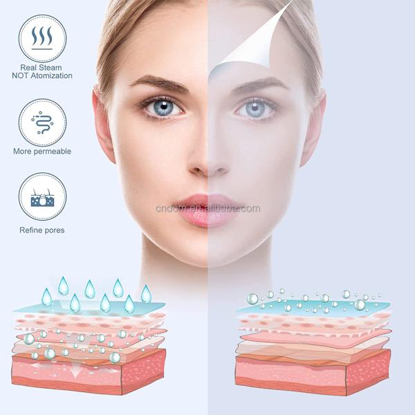 High Frequency Facial Steamer Multifunction Machine for Portable Facial and Hair Care