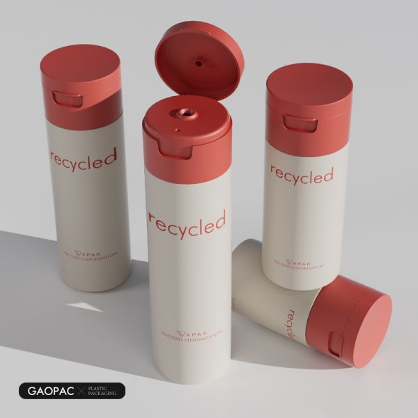 Clear HDPE Plastic Shampoo Bottles with Flip Cap Sealing and Customizable Colors for Hand Sanitizer and Cosmetic Use
