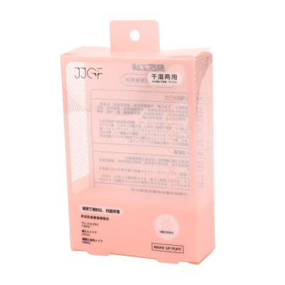 Pink Color Recyclable Biodegradable Plastic Packaging Boxes