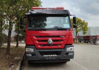 el coche de bomberos del petrolero del agua de la espuma del agua 2000L de 4x2 10000L contiene seis taxis de los asientos