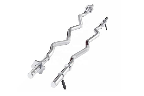 Gym Equipment Solid Steel Olympic Barbell Bar 1.2m Length