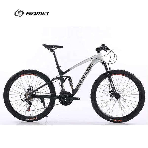 GOMID Four Link Soft Tail Mountain Bike MTB Gear Cycle OEM Bisiklet Full Suspension Bicicletas Custom Bicycle Bisiklet OEM
