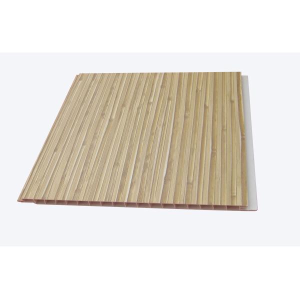 PVC laminated decorative wall panels with bamboo pattern