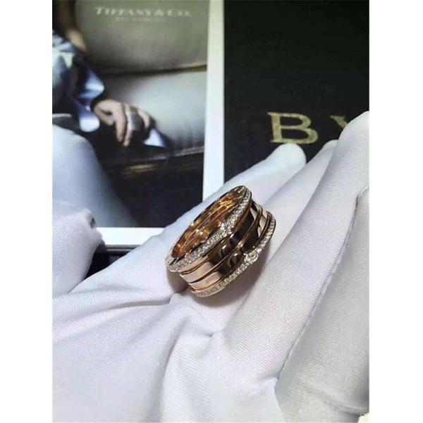 Luxury jewe factory B.zero1  series  ring 18k white gold yellow gold rose gold diamond ring