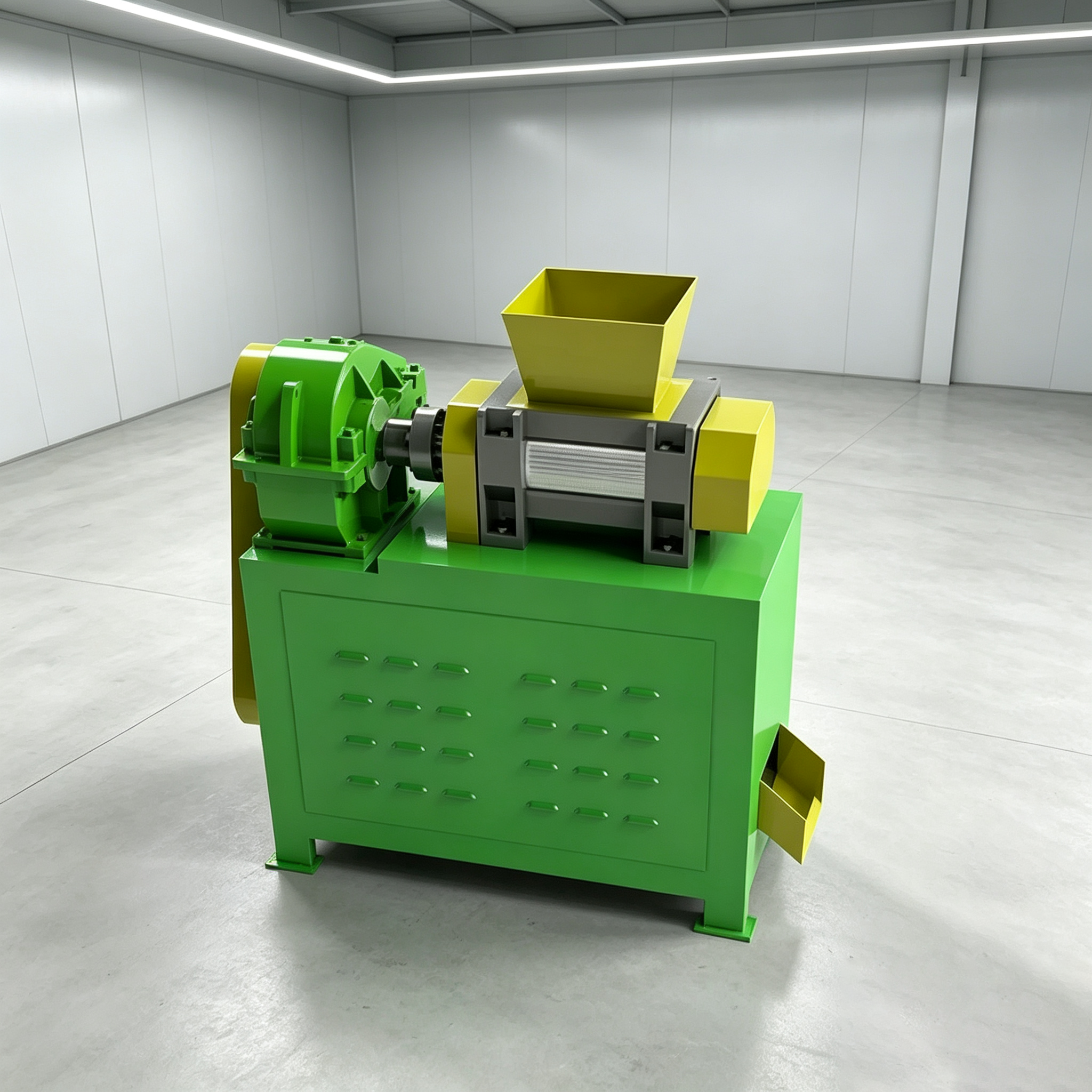Dry Granulation High-Pressure Compression Compact Structure Roller Press Granulator Machine for Fertilizer Production