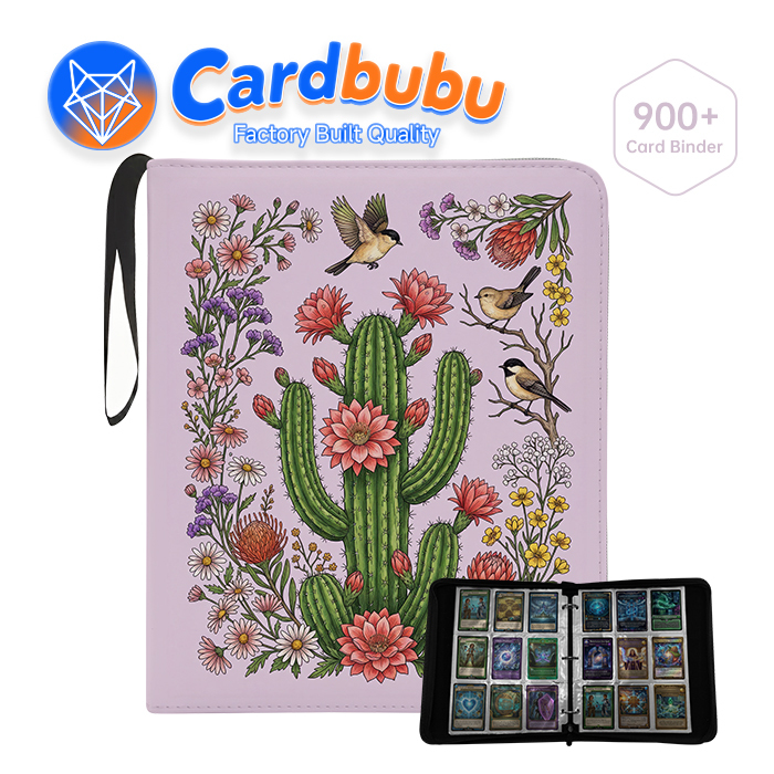TCG Magic Card Binder 50 Sheets Bulk Game Best Trading Card Binder