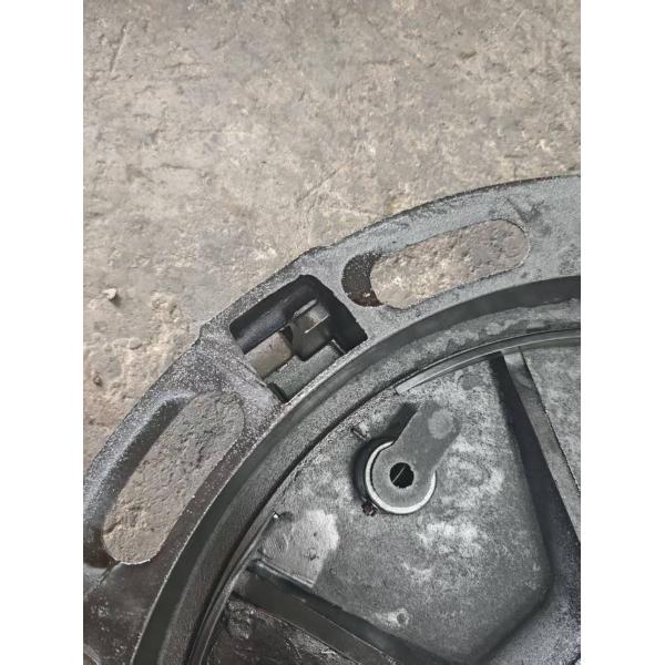 Couvercle de regard en fonte EN124 Standard D400 Rond 700*700*100mm pour routes urbaines
