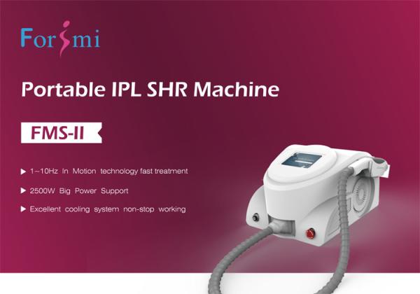 2018 Top popular portable 16×50mm 1200nm shr ipl e-light salon beauty equipment with CE FDA approved