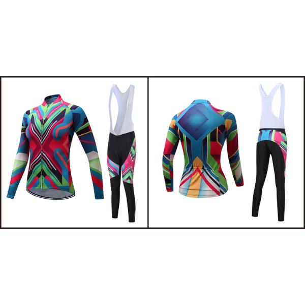 Одежда костюма женского рукава Джерси длинного задействуя задействуя одевает красочное