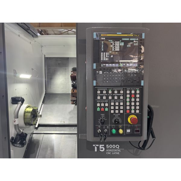 SMTCL T5.2-500Q Horizontal 12-station power turret Pump Rotor Shaft Processing CNC Turning Center