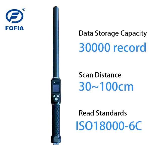 PT290 Long Range RFID Ear Tag Reader Waterproof IP66 134.2KHz For Animal ID Tags