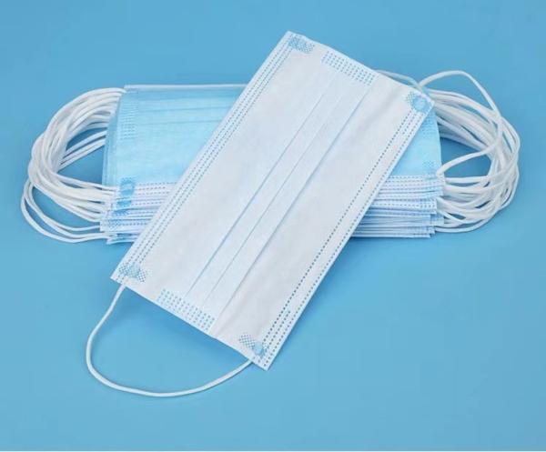 10pcs Bag 3 Ply Meltblown Nonwoven Medical Face Mask Disposable