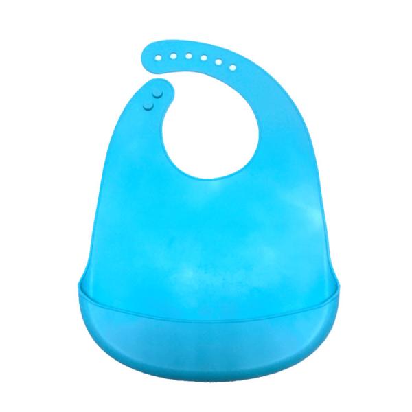 New Product Baby Wholesale Easily Wipes Clean Waterproof Silicone babies Bib