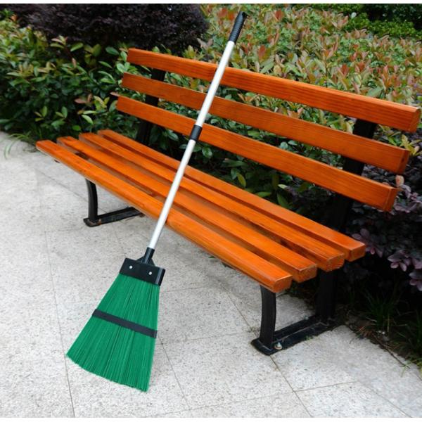 Веник двора сада для алюминия санобработки и очищать телескопичного для на открытом воздухе уборки пола