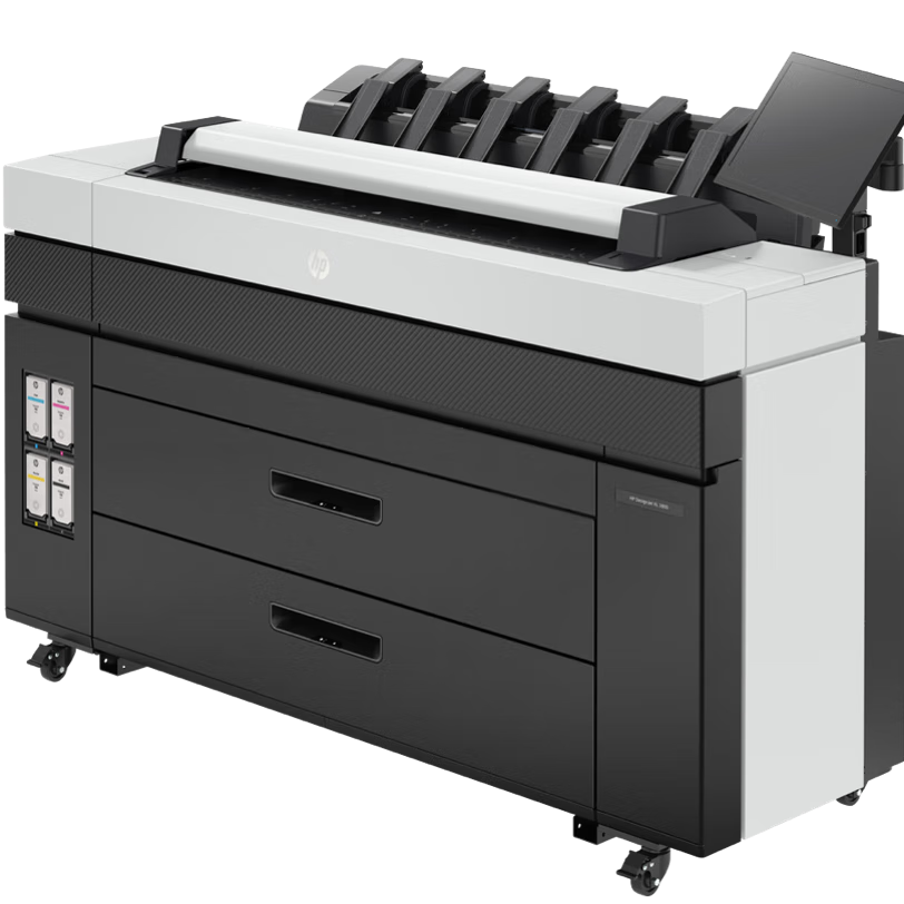 HP DesignJet XL 3800 A0 High-Speed 36-Inch Production Printer with Scanner Multifunctional Graph Plotter 99M Cutting Length