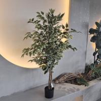 Plantas de plástico hipoalergénico resistentes a los insectos 120cm