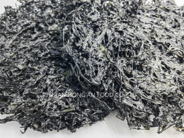 Roxo Roxo Crisposo Porfiras Algas Marinas Rico em Vitaminas e Minerais Padrões HACCP