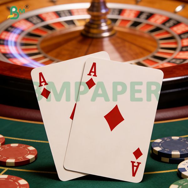 300gsm Grew Core Stock Paper Cardboard For Game Playing Card Sheet
