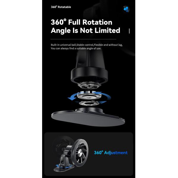 Essager ES-ZJ24 serie de teléfono de automóvil magnético soporte de montaje